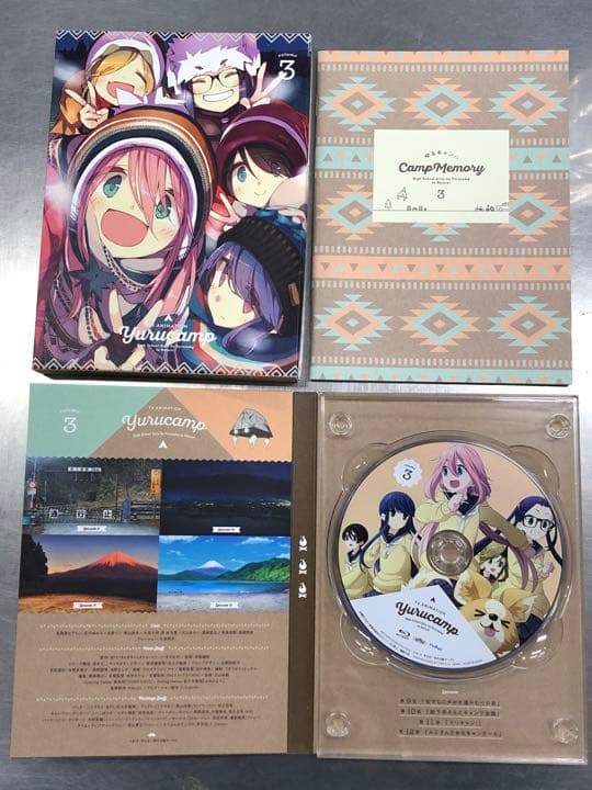 Blu-ray ゆるキャンΔ 1期 全3巻セット