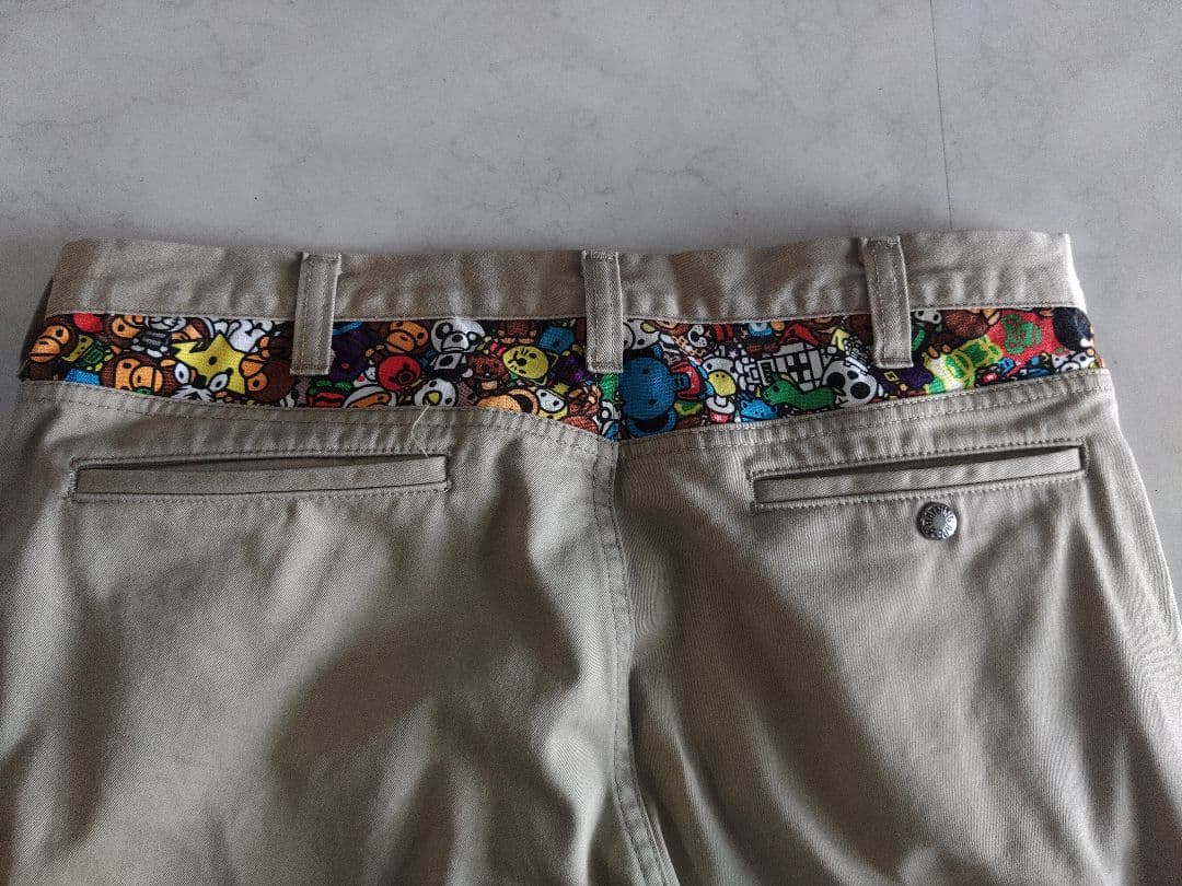 A BATHING APE パンツ　Lサイズ