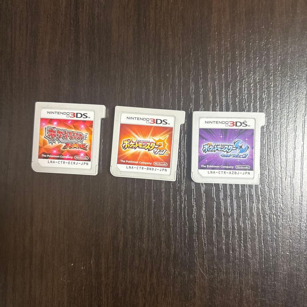 エ*イ様 ポケットモンスター 3DSソフト ウルトラムーン、オメガルビー、ポケモ