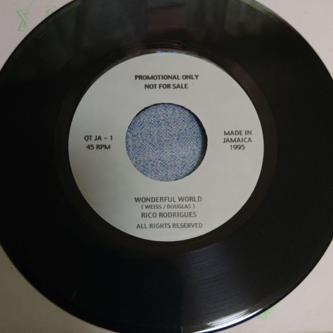 洋楽 RICO RODRIGUES WONDERFUL WORLD 45 RPM