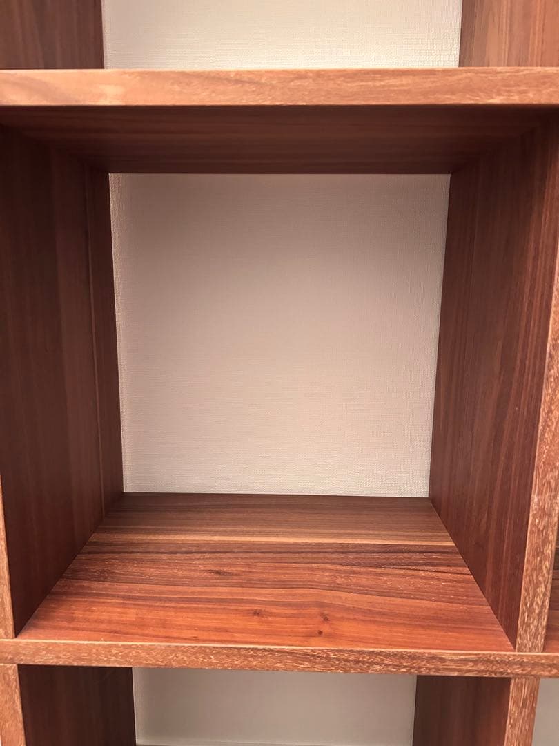 無印良品 スタッキングシェルフ ウォールナット 3×3段