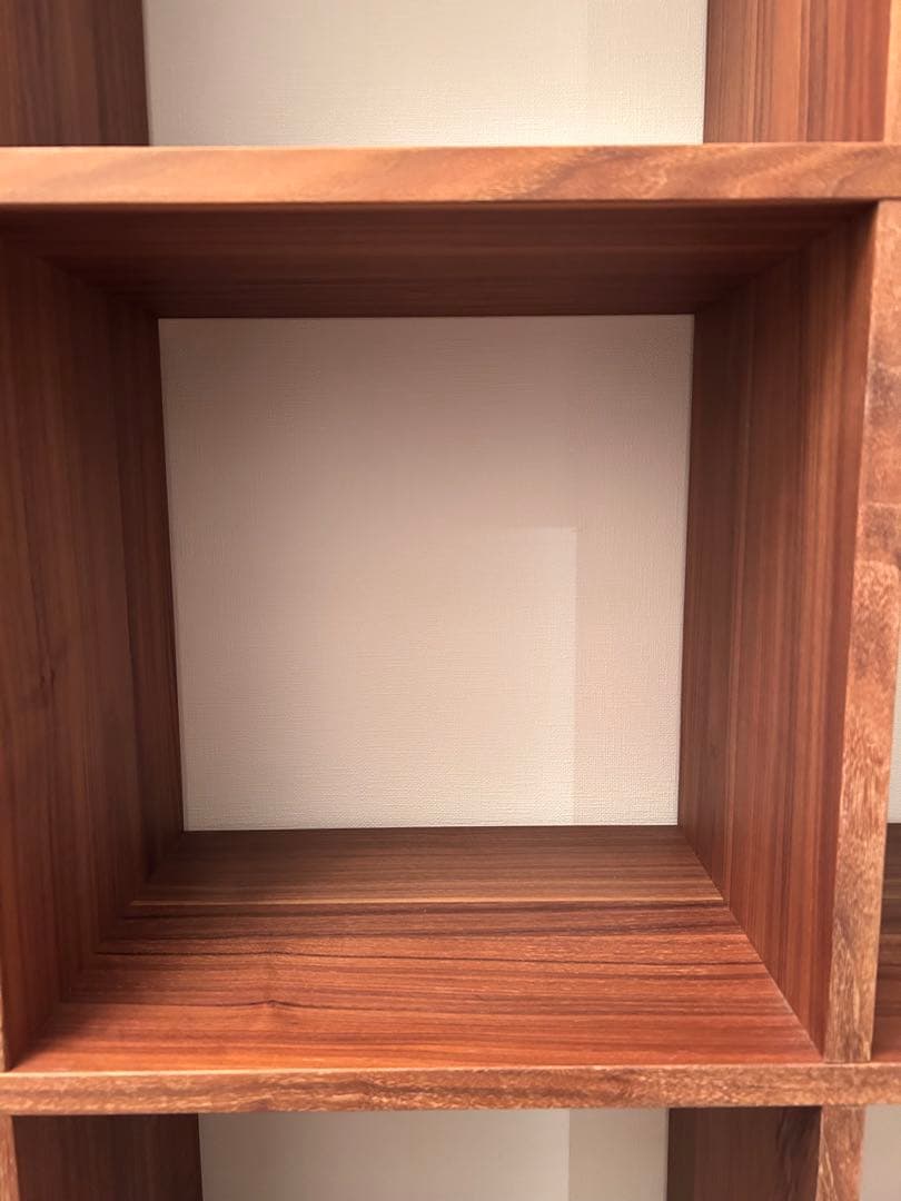無印良品 スタッキングシェルフ ウォールナット 3×3段