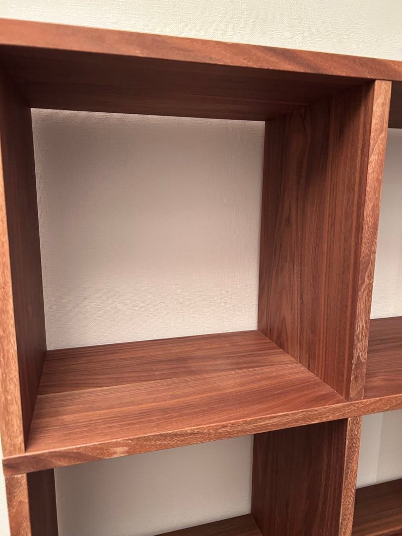 無印良品 スタッキングシェルフ ウォールナット 3×3段