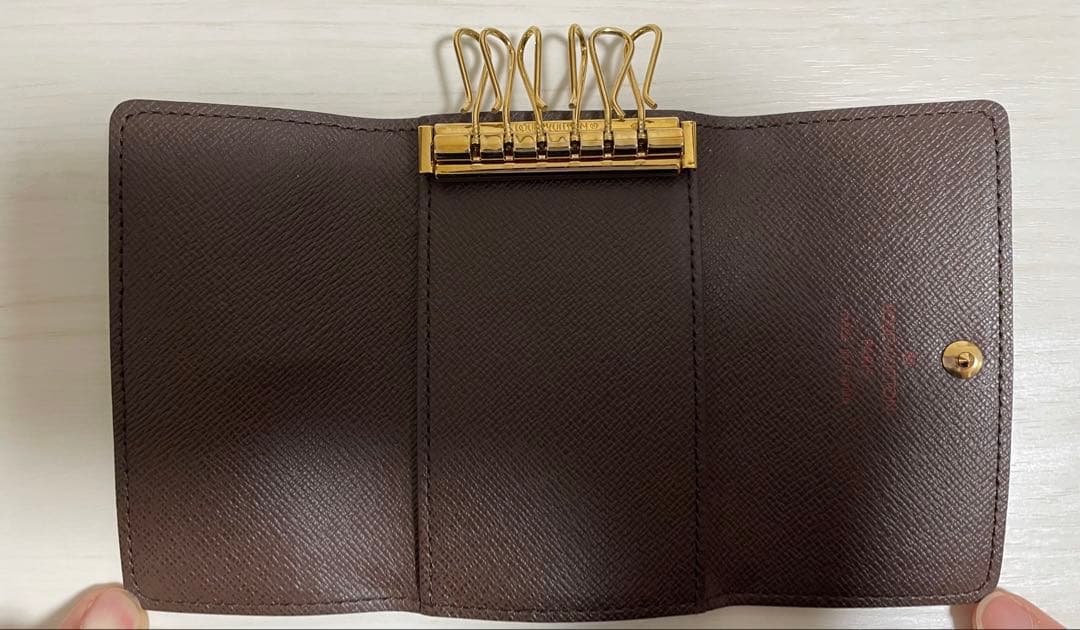 Louis Vuitton ダミエキーケース ブラウン