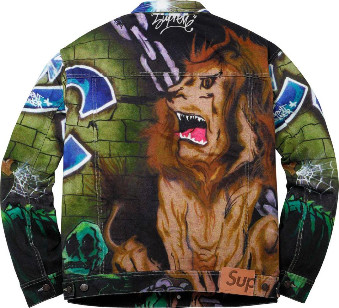 Supreme Lion's Den Denim Jacket BOXロゴ