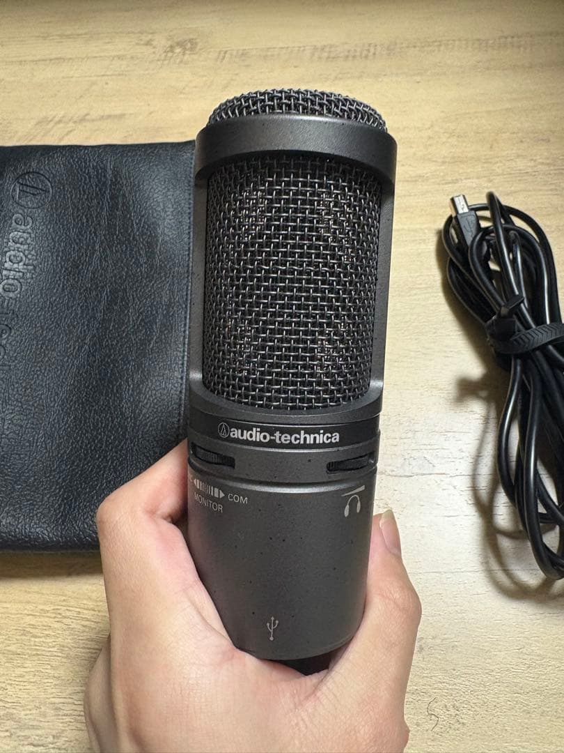 audio-technica AT2020USB+ コンデンサーマイク