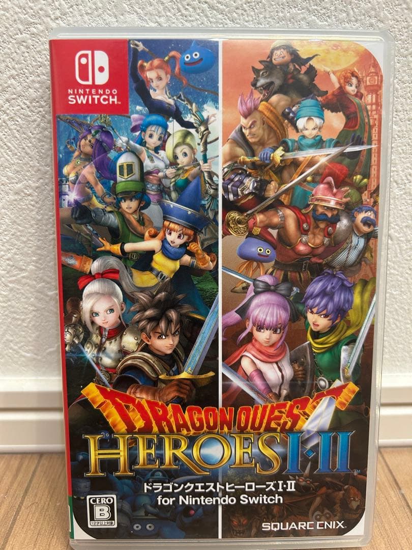 【送料込】ドラゴンクエストヒーローズ1 2 Switch 中古ソフト【匿名配送】