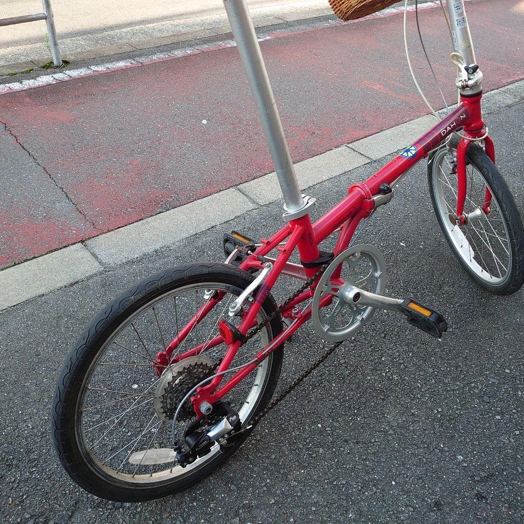 DAHON Boardwalk 20インチ レッド　ダホン