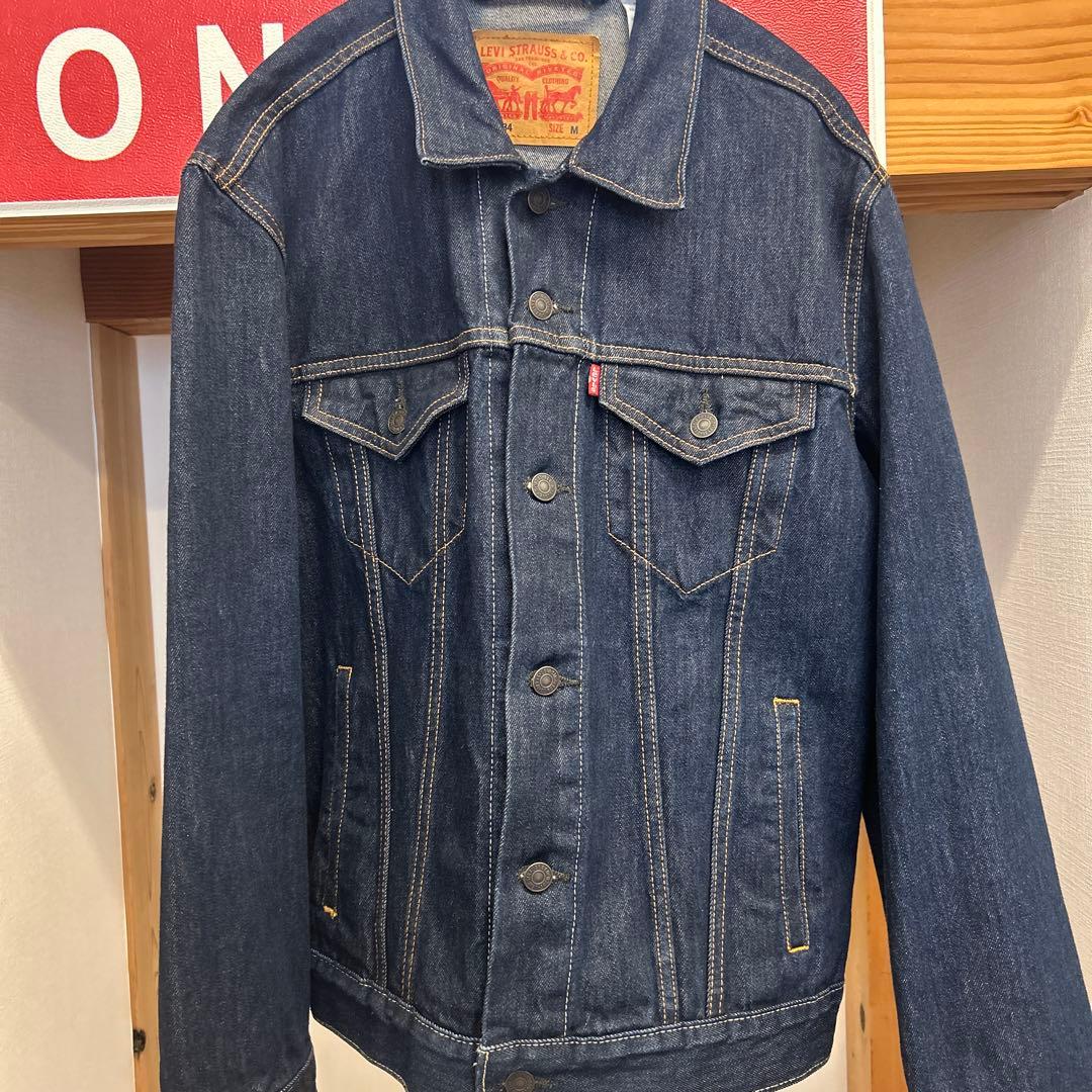 Levi's デニムジャケット Mサイズ ダークデニム