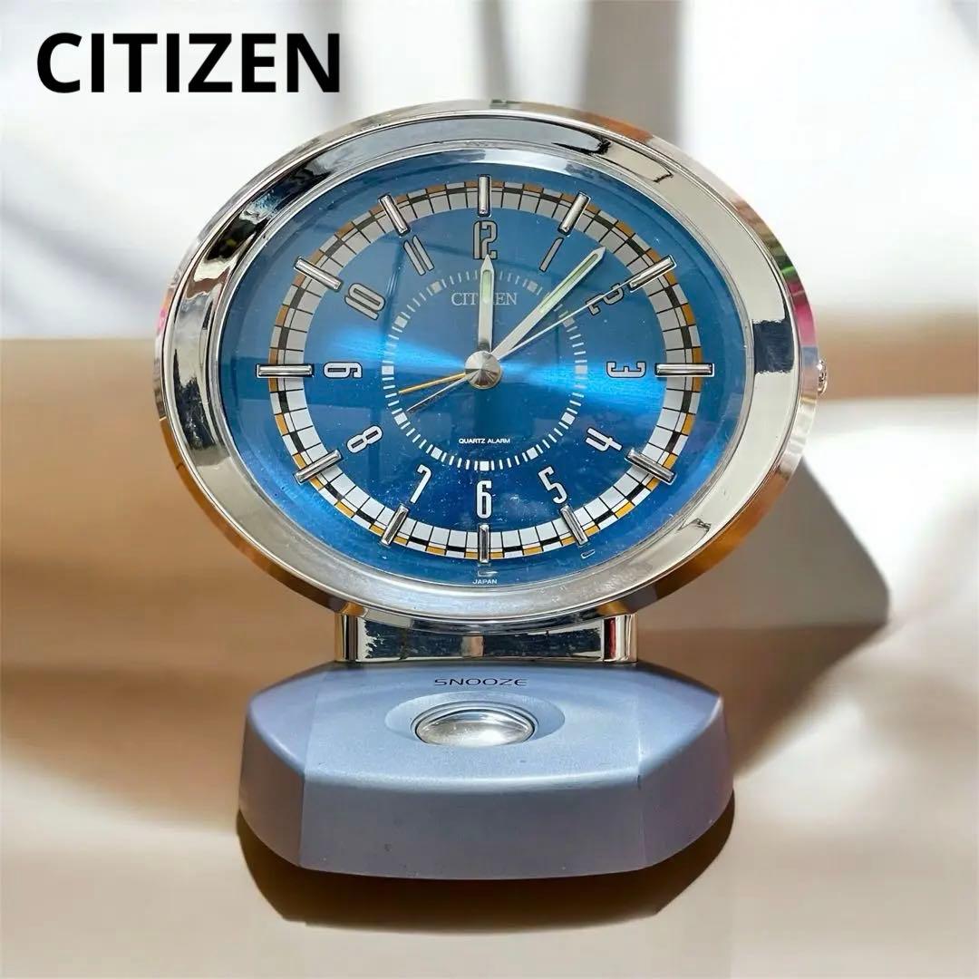 CITIZEN 目覚まし時計 スペーエイジ デザイン