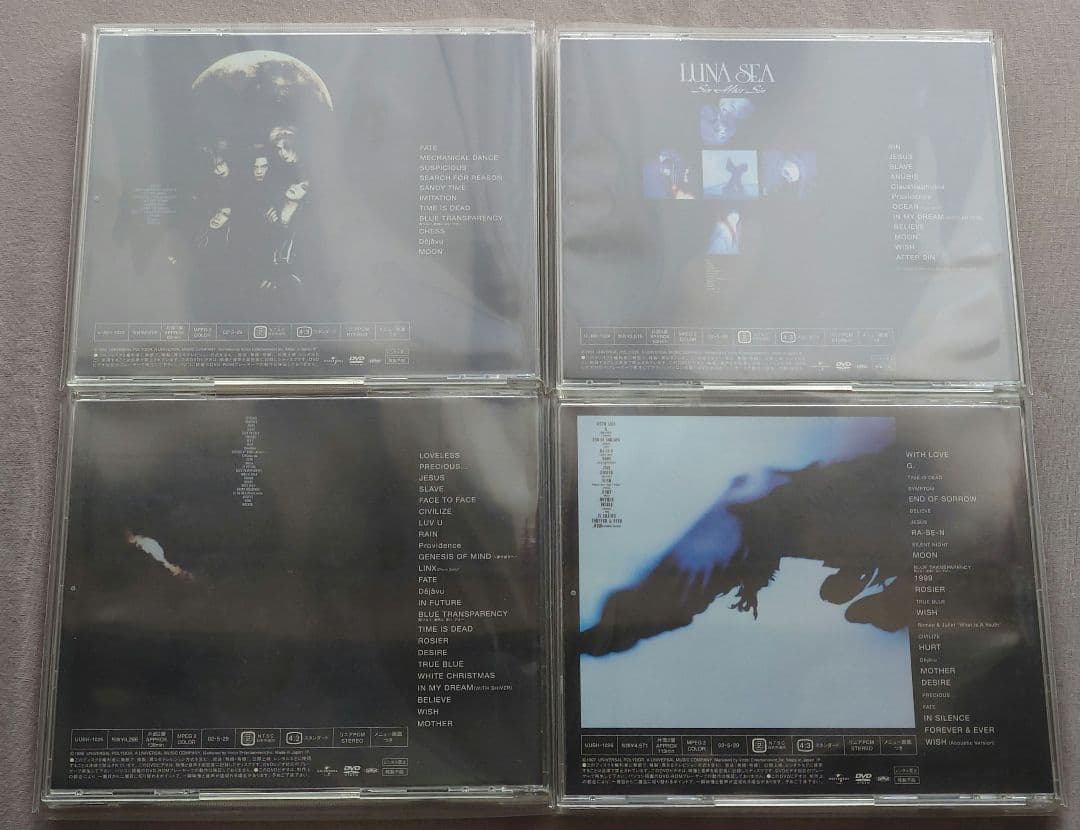 LUNA SEA DVD 4枚セット