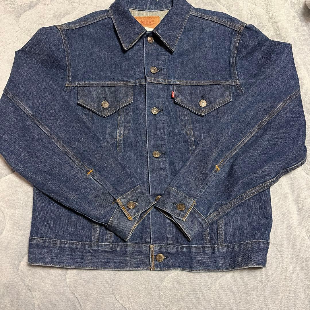 70sLevi's70505デニムジャケットヴィンテージ ケアタグ42濃紺