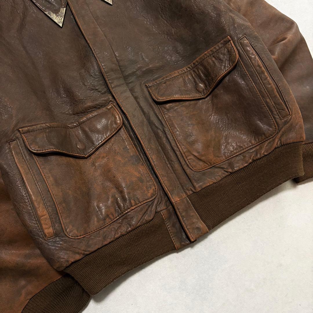ジャケット・アウター 80s AVIREX Type A-2 Flight Jacket