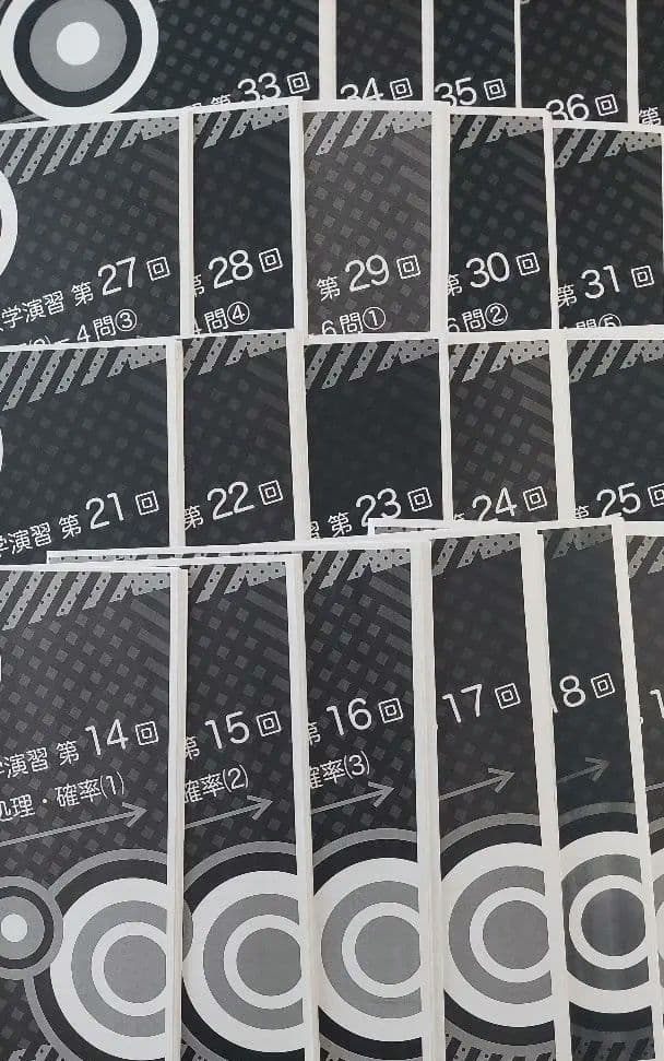 鉄緑会 高３ 入試数学演習 授業冊子 2024年 授業プリント