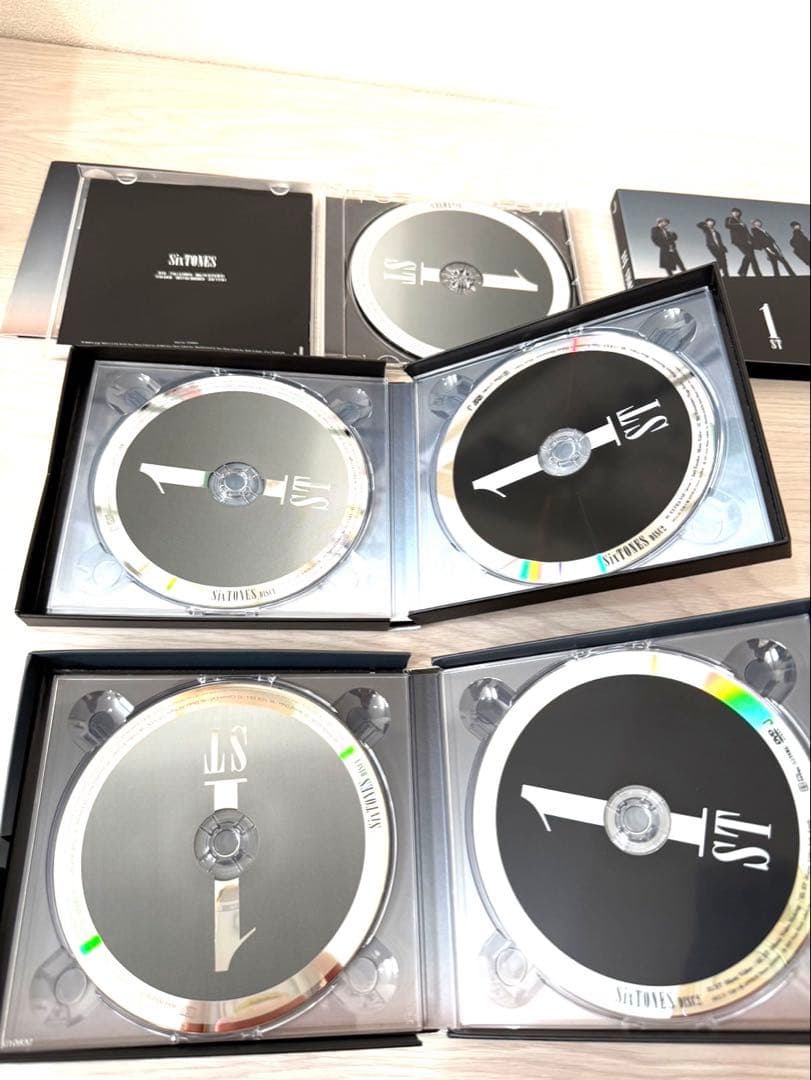 SixTONES 1ST 3形態 CD+DVD原石盤 音色盤 フォトブック付き