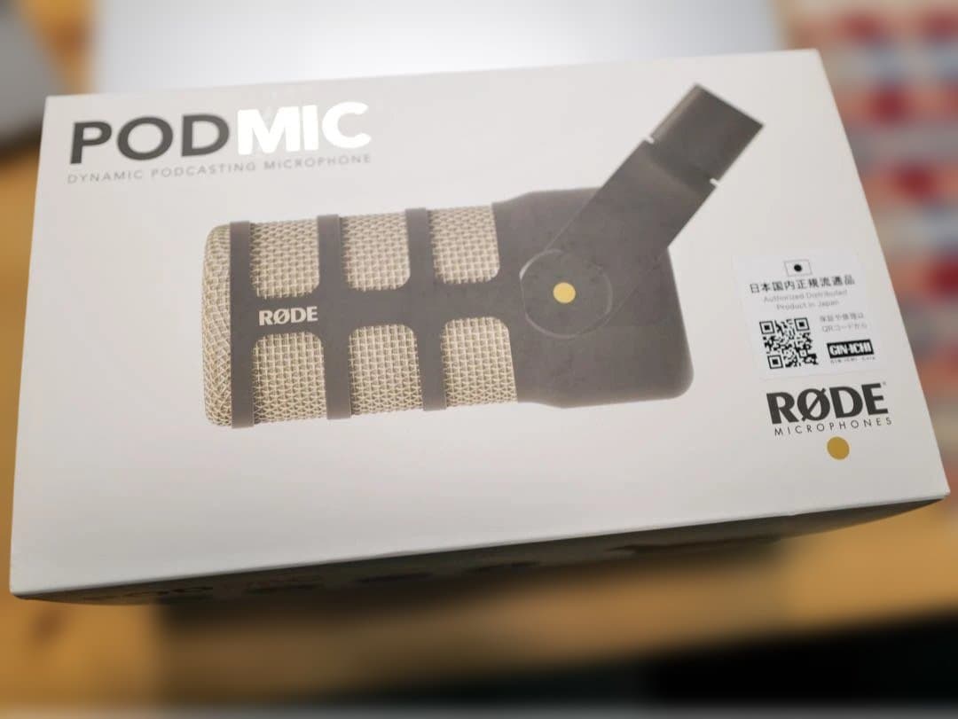 RODE PODMIC ブラック コンデンサーマイク