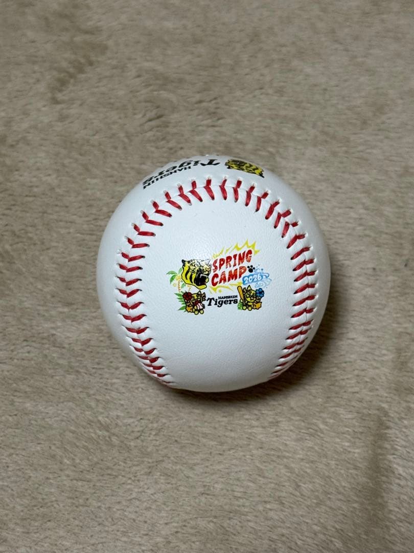 阪神タイガース　立石正広選手　直筆サインボール　沖縄キャンプ限定球