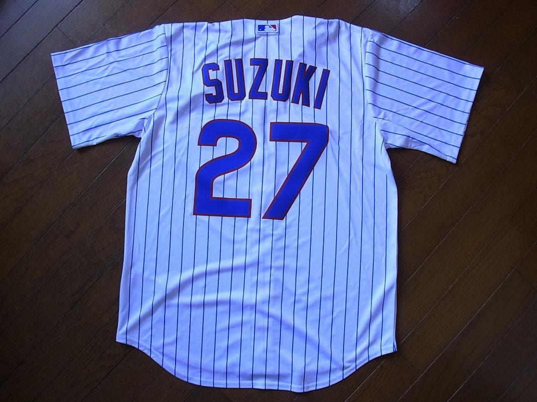 MLBシカゴ・カブス鈴木誠也公式ベースボールシャツ　タグ付き未使用品