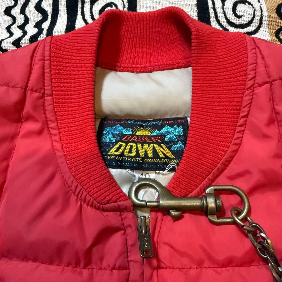 60s Eddie Bauer 日の出タグ ダウンベスト 40