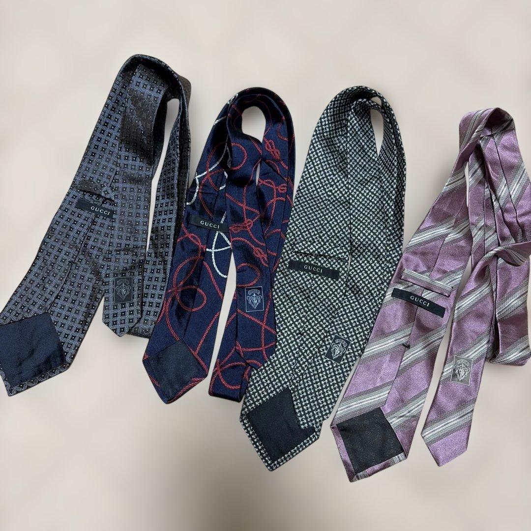 GUCCI ネクタイ4本セット