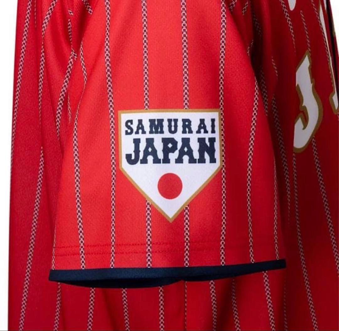 新品★asics侍ジャパンレプリカユニフォーム鈴木誠也51 背番号ネーム入り