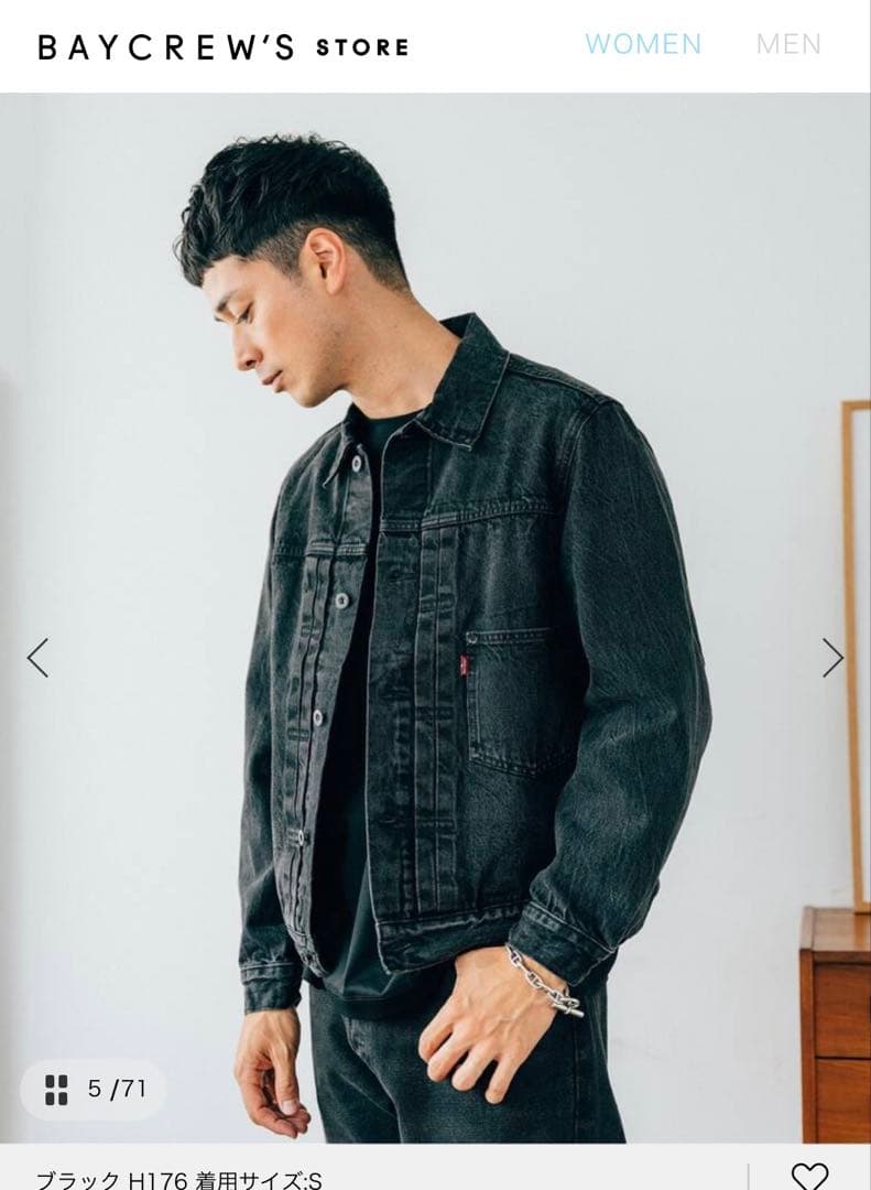 Levi's EDIFICE 30th Type1 トラッカージャケット