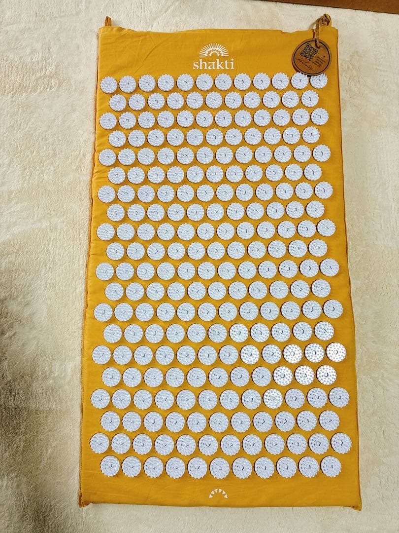【正規品・1ヶ月のみ使用】シャクティマット イエロー Shakti Mat