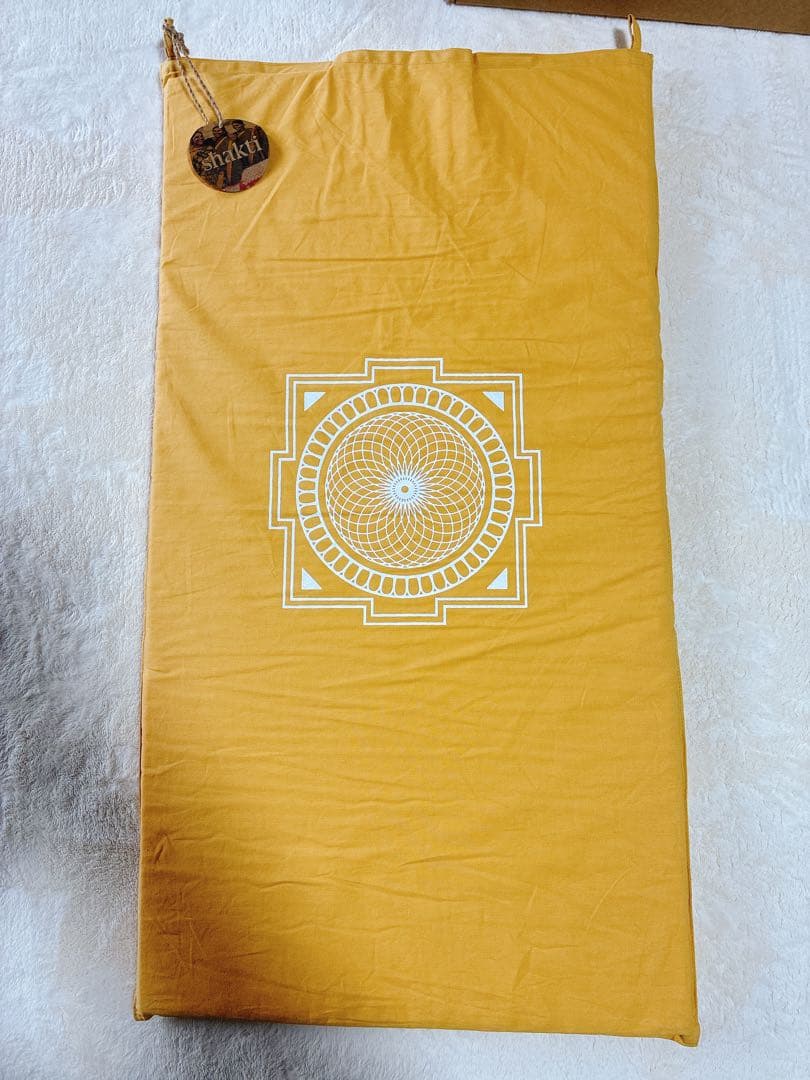 【正規品・1ヶ月のみ使用】シャクティマット イエロー Shakti Mat