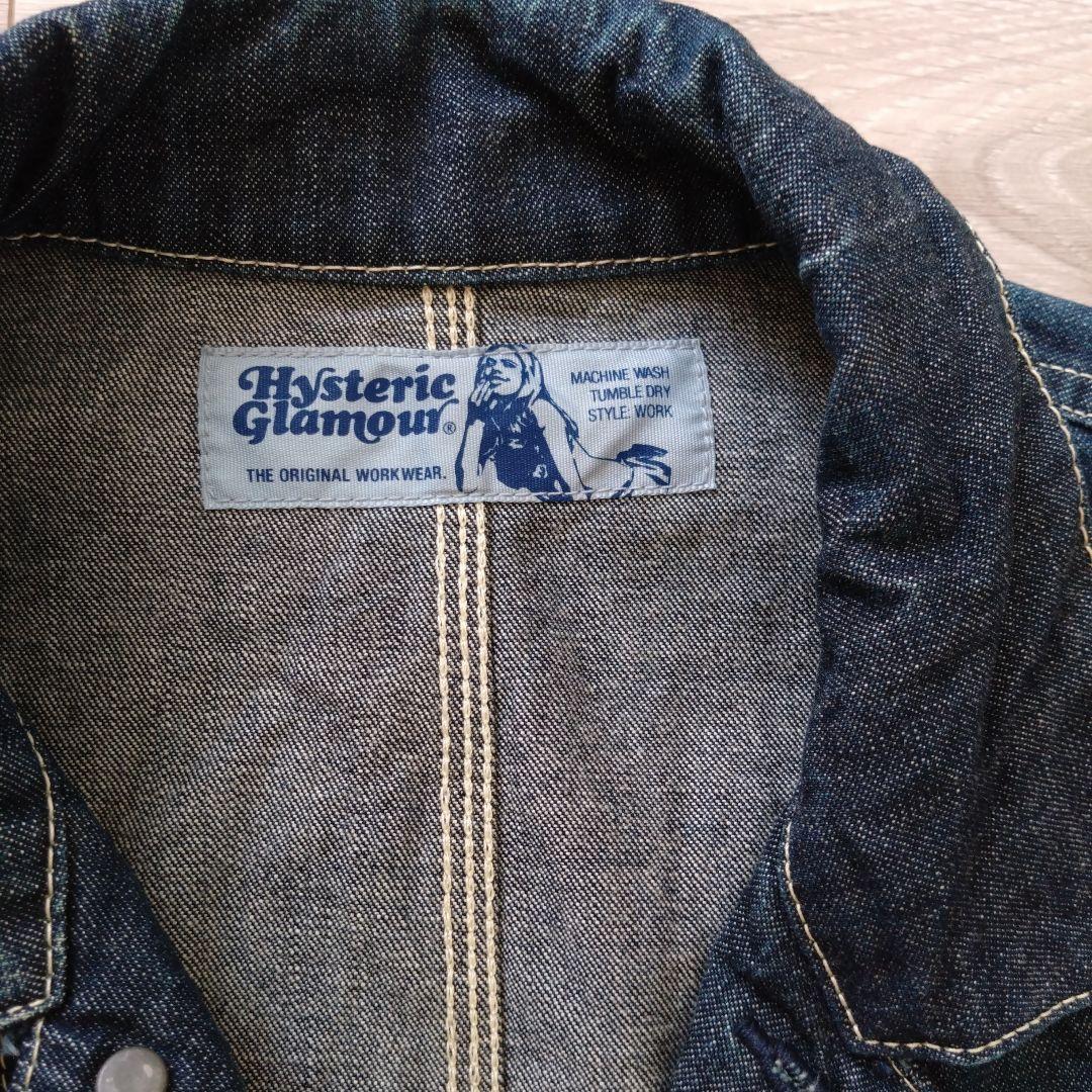 椿　三十郎Hysteric Glamour ワークジャケット ダークデニム