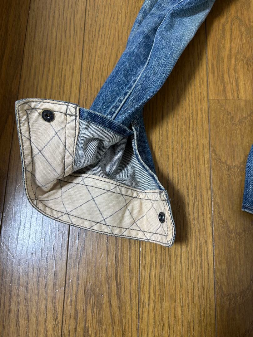 【正規品】BURBERRY BLACK LABELデニムジャケットMサイズ