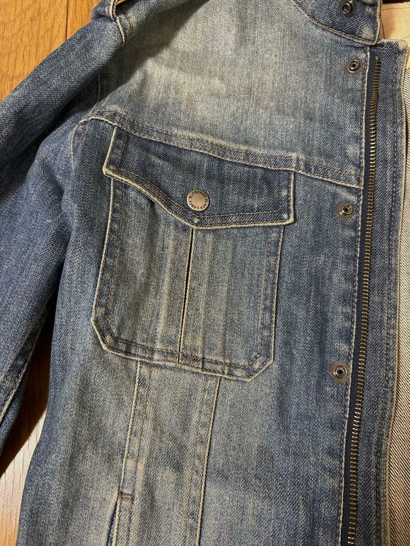 【正規品】BURBERRY BLACK LABELデニムジャケットMサイズ