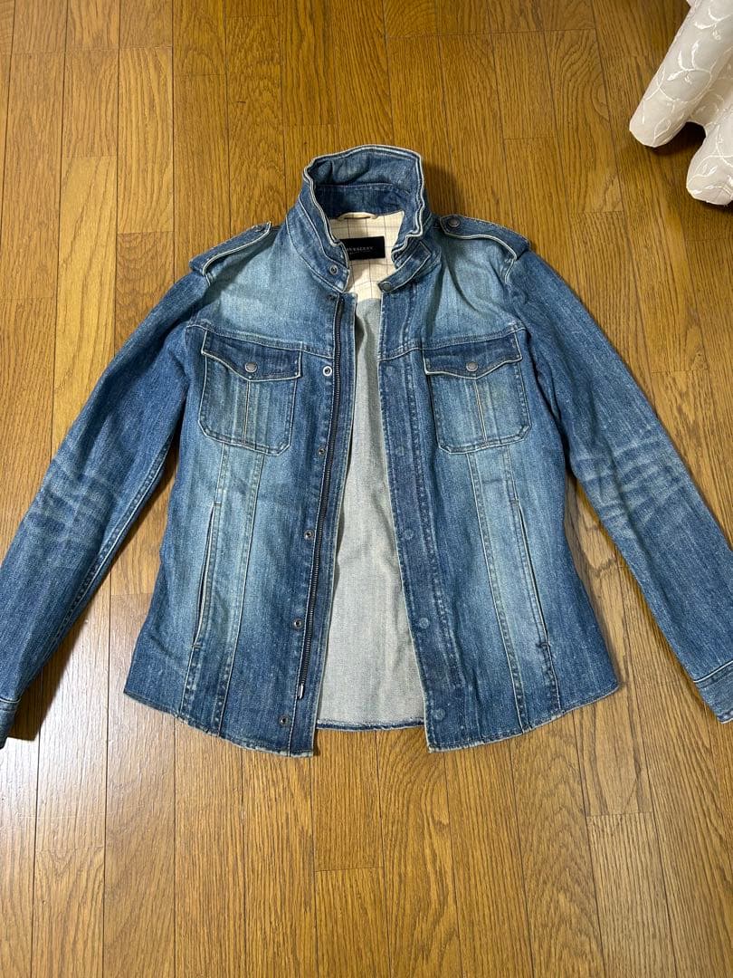 【正規品】BURBERRY BLACK LABELデニムジャケットMサイズ