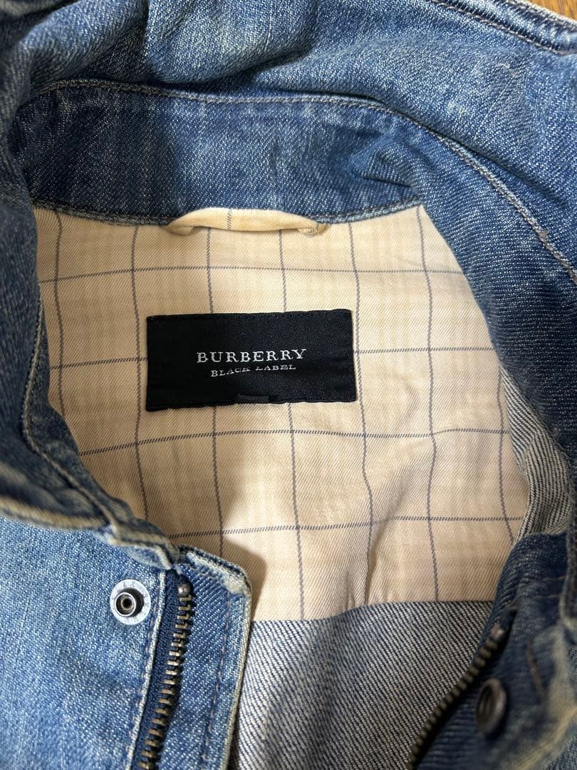 【正規品】BURBERRY BLACK LABELデニムジャケットMサイズ