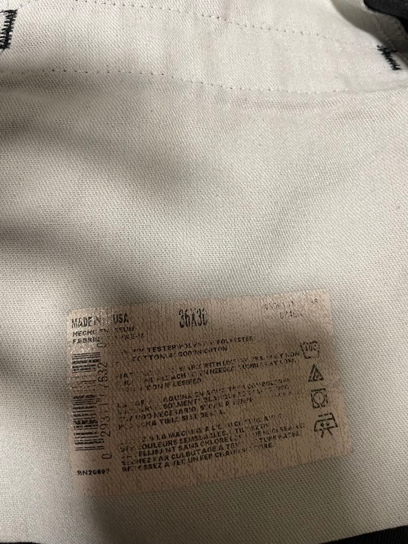 USA製　90s Dickies 　ブラック　黒　ワークパンツ　36×30