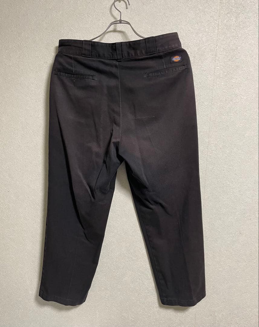 USA製　90s Dickies 　ブラック　黒　ワークパンツ　36×30