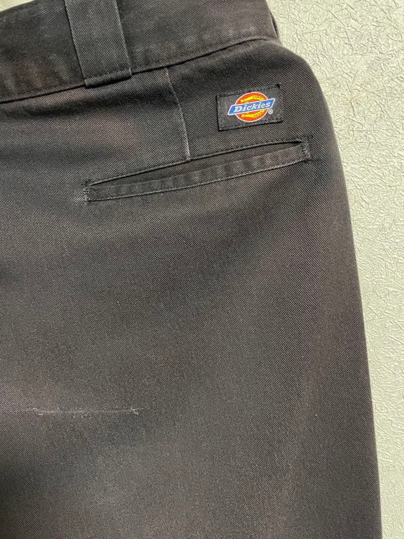 USA製　90s Dickies 　ブラック　黒　ワークパンツ　36×30