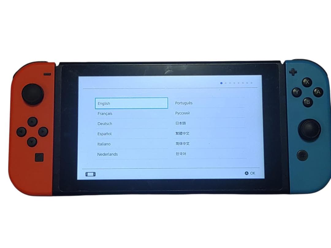 Nintendo Switch 本体 HAC-001 旧型 ネオンブルーレッド