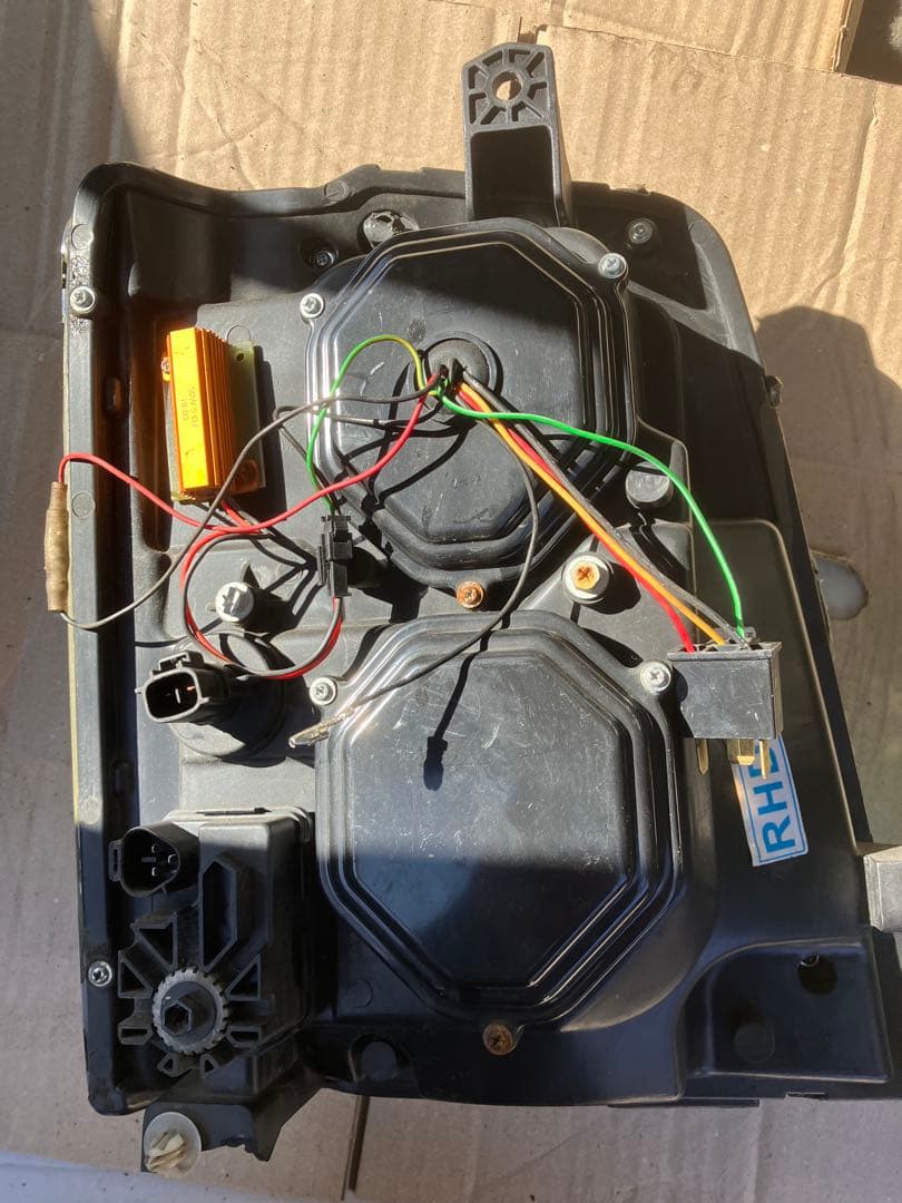 REIZ DA63T/DA65T キャリイ ヘッドライトユニット ブラック