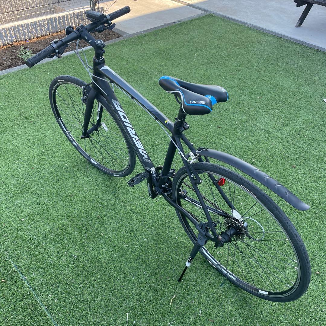 クロスバイクMERIDA マッドブラックCROSSWAY150あさひ限定モデル