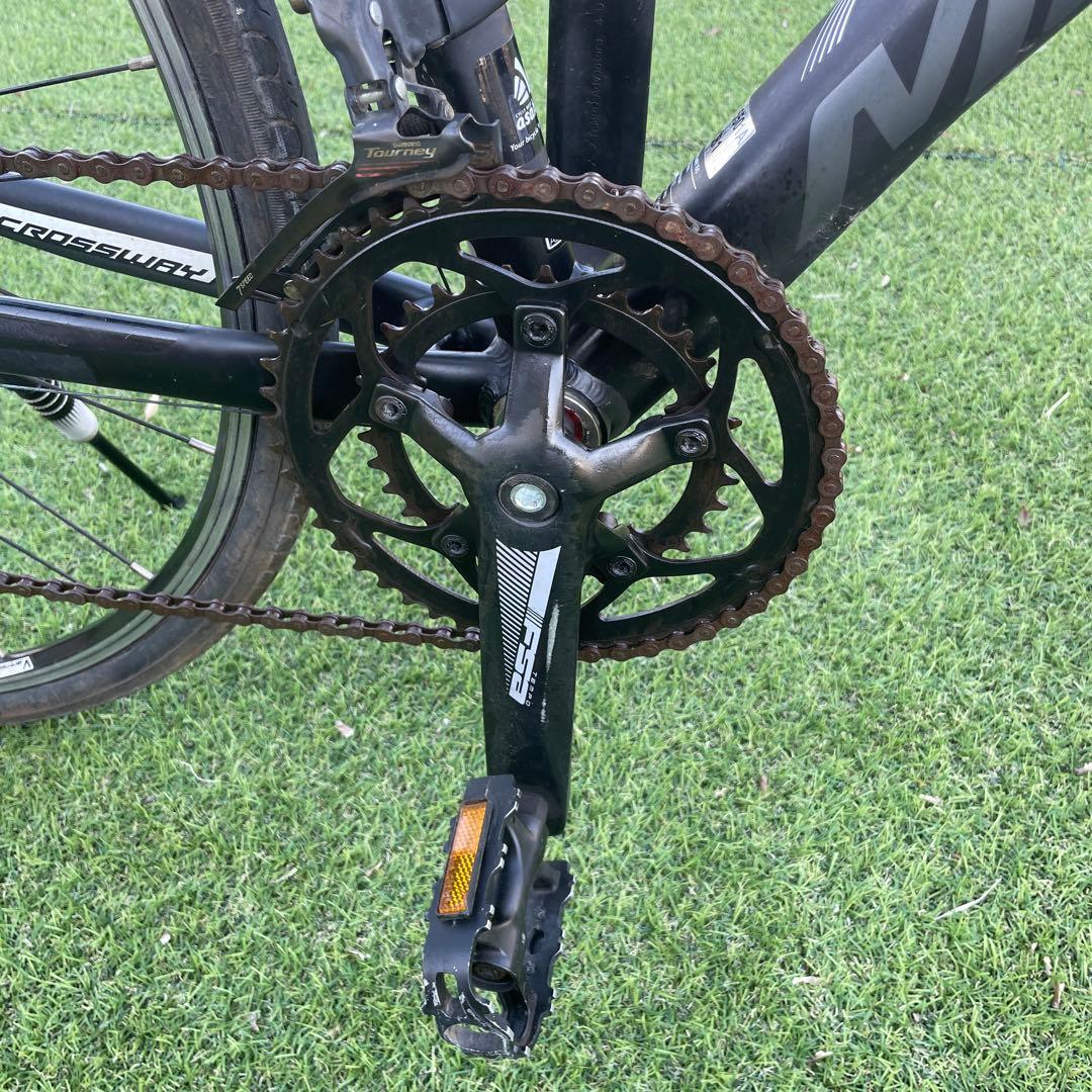 クロスバイクMERIDA マッドブラックCROSSWAY150あさひ限定モデル