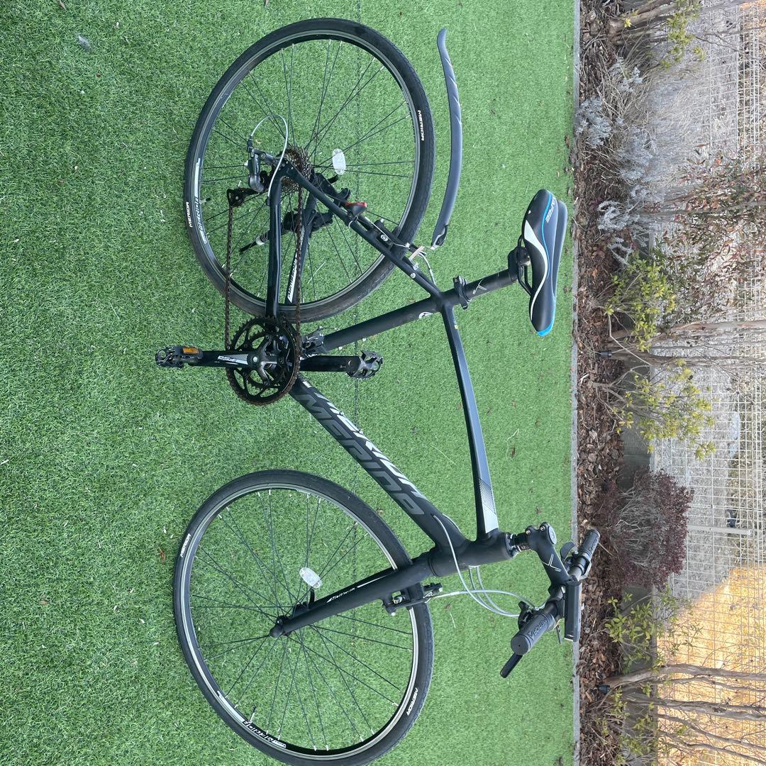 クロスバイクMERIDA マッドブラックCROSSWAY150あさひ限定モデル