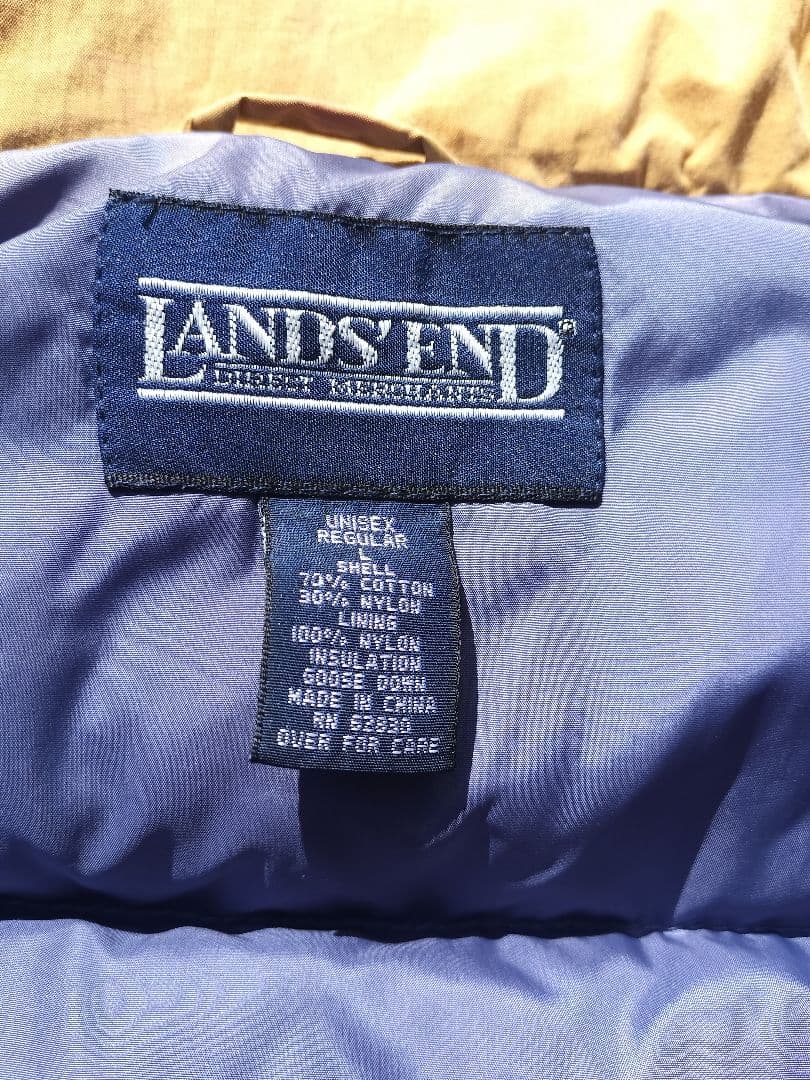 LANDS END ダウンベスト