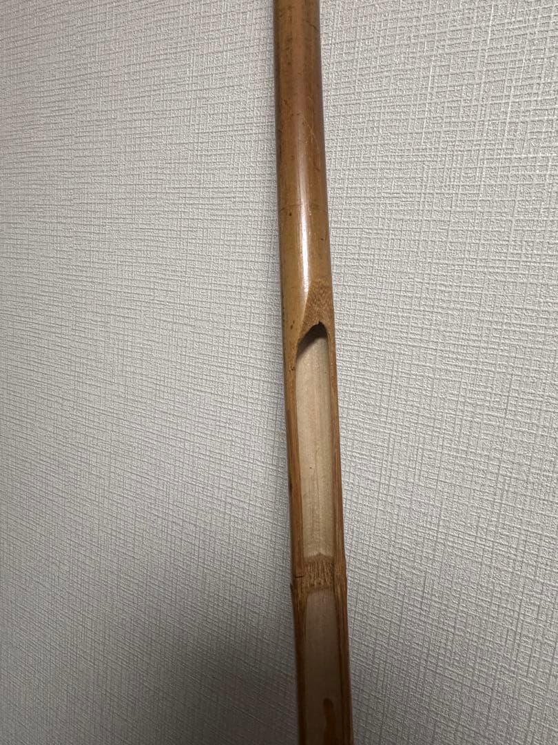 和竿　三本継ぎ　穂先ケース付き