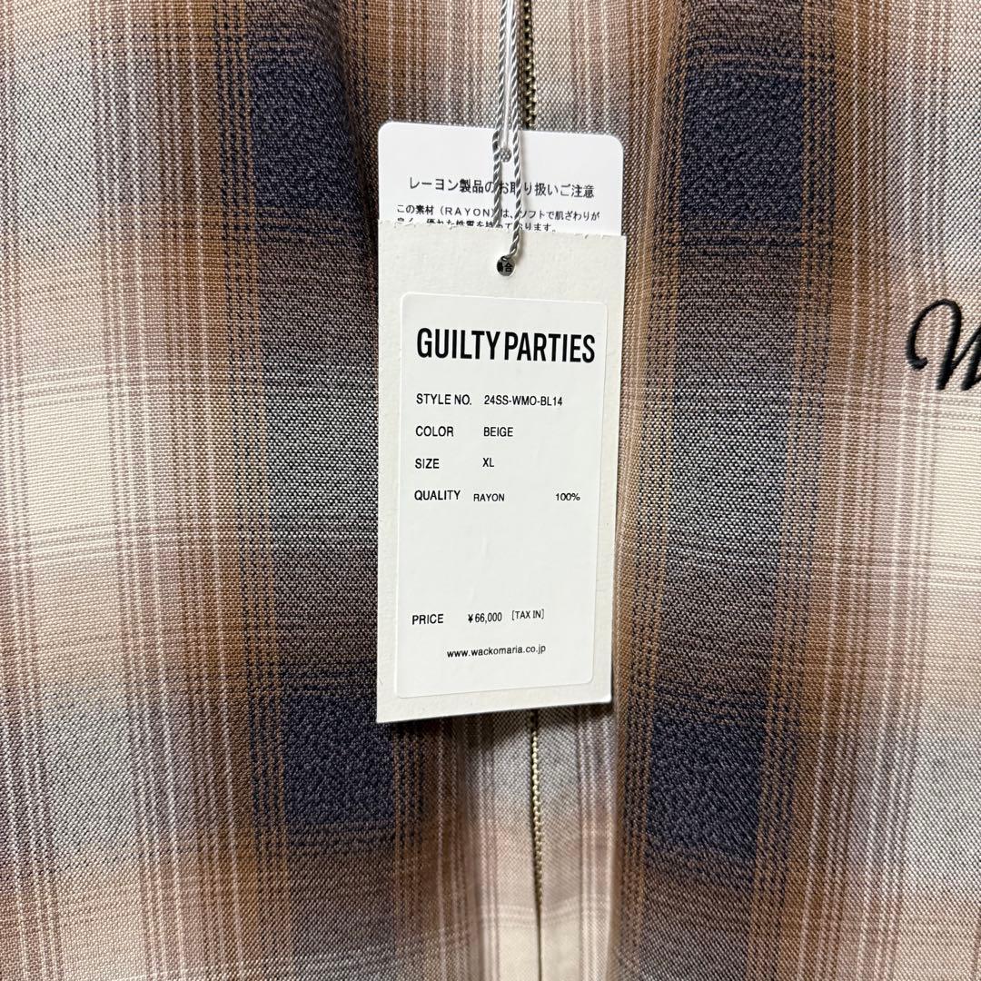 WACKO MARIA CHECK 50’S JACKET