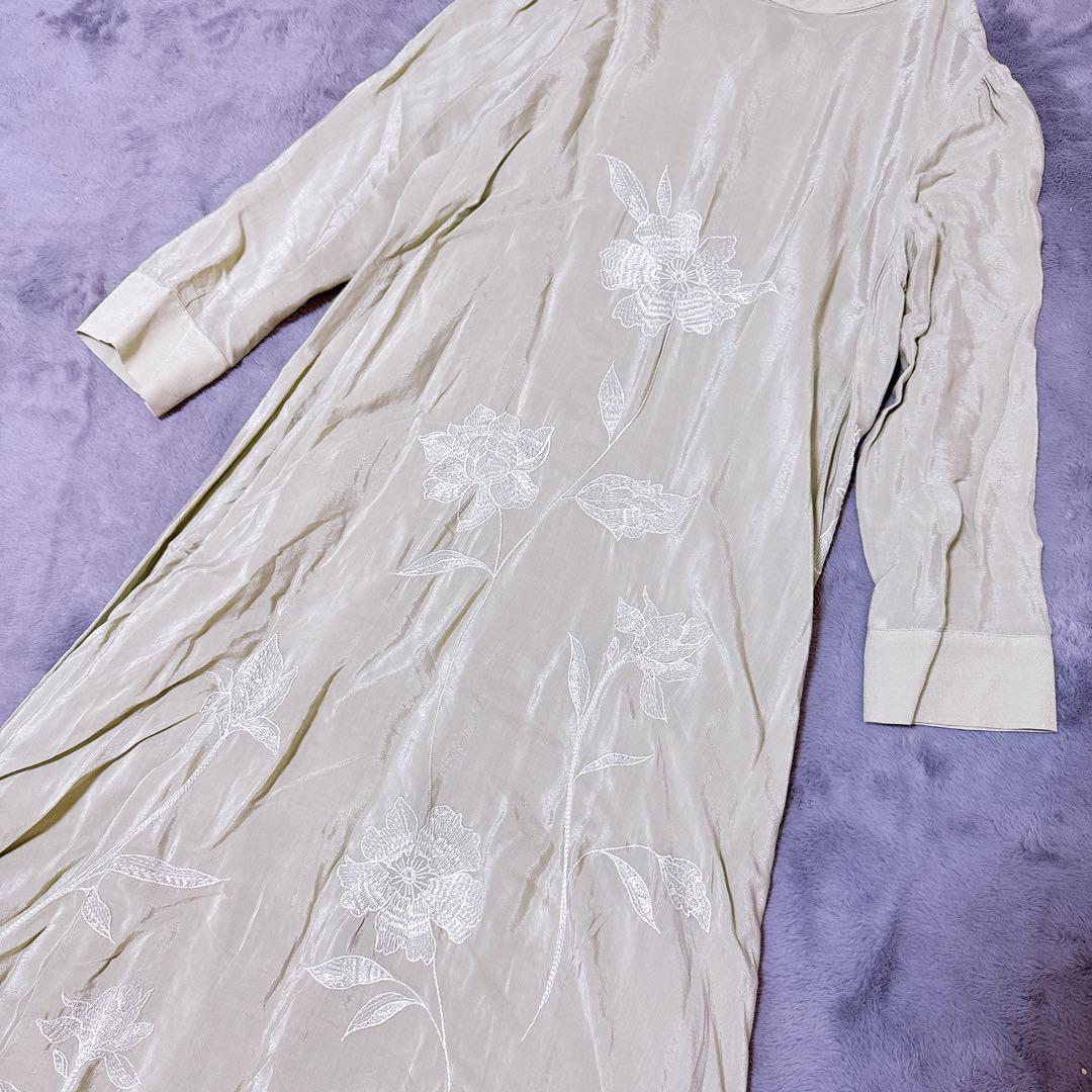 ワンピース Ameri 2WAY FLOWER GARDEN DRESS M