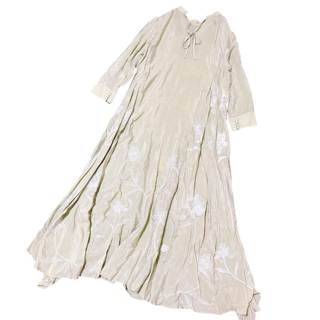 ワンピース Ameri 2WAY FLOWER GARDEN DRESS M