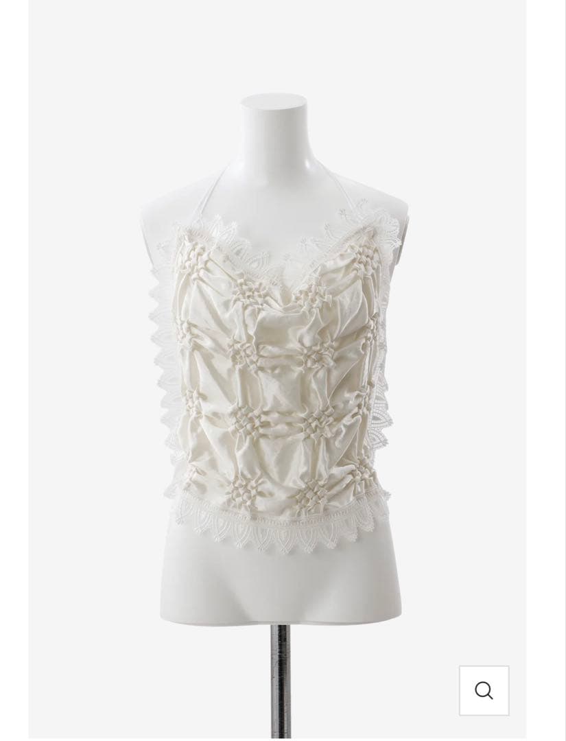【新品】create clair SMOCKING VEILL BUSTIER