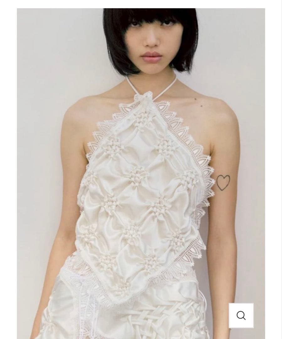 【新品】create clair SMOCKING VEILL BUSTIER