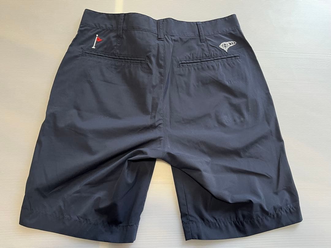 BEAMS GOLF ゴルフショーツ　ネイビー 【S】
