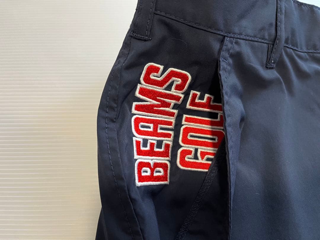 BEAMS GOLF ゴルフショーツ　ネイビー 【S】